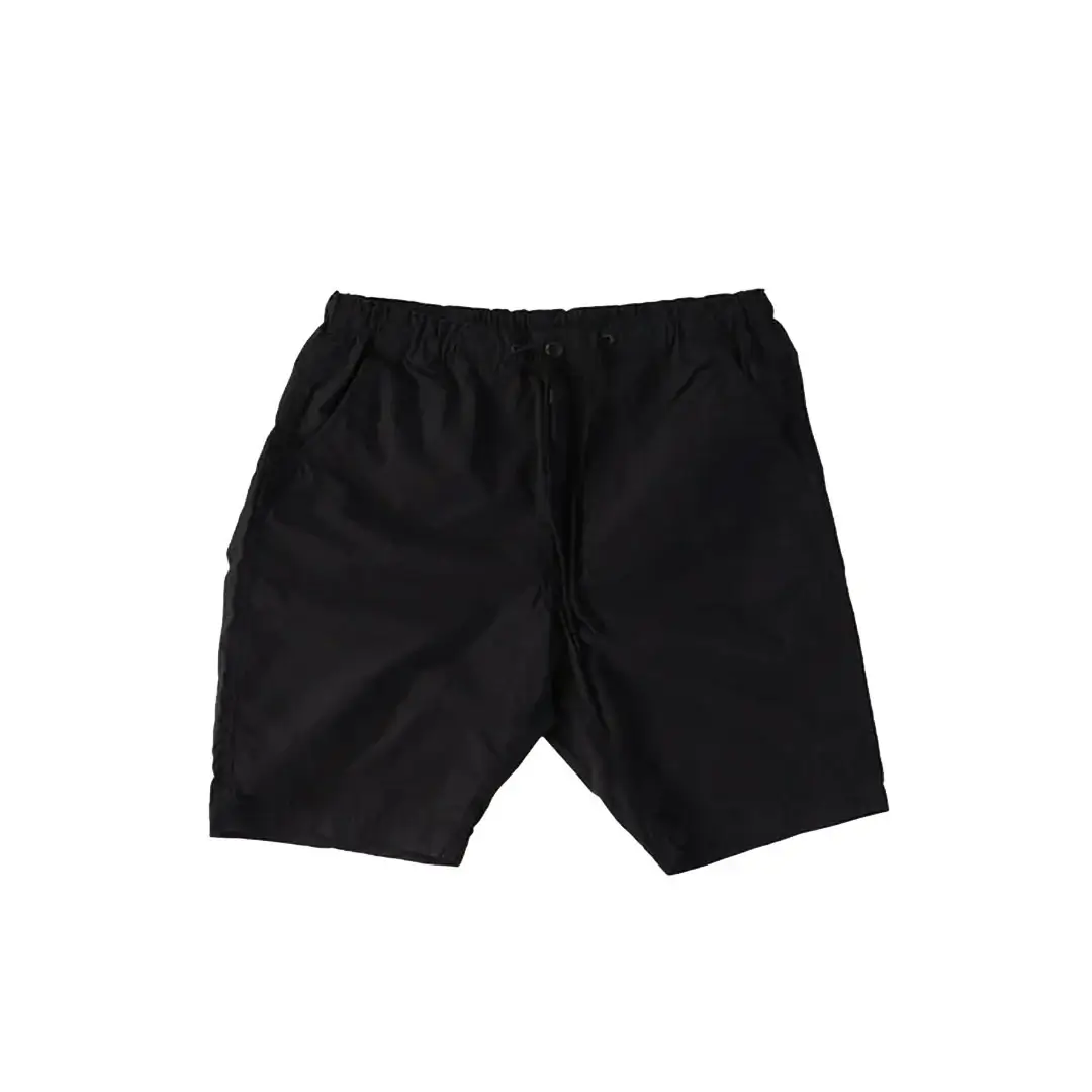 orSlow-New-Yorker-Shorts-Typewriter-Cloth-Black-Front orSlow New Yorker Shorts Typewriter Cloth – Black