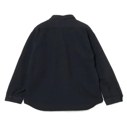 orSlow Relax Fit Flannel Shirt Black